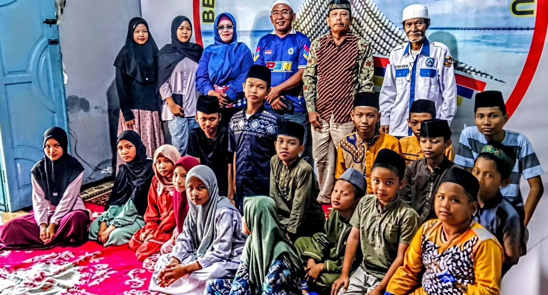 Kegiatan 17 Agustus 2024 dan Santunan ke Anak Yatim