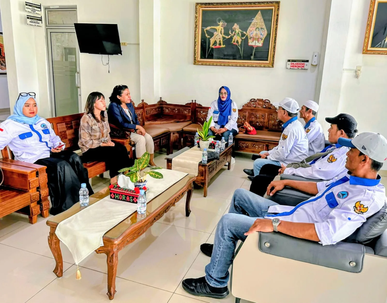 Suasana Audiensi DPP PSN dengan Balai Kebudayaan Pemprovsu